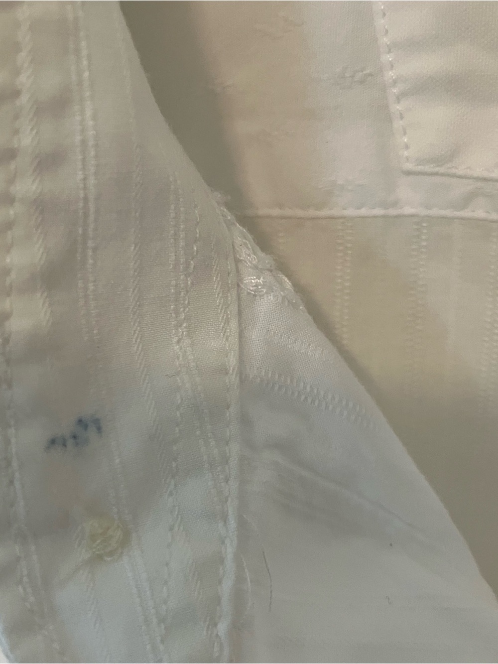VTG Men's Banana Republic Relaxed Fit Embroidered Resort Shirt Sz. XL White Y2K - Picture 3 of 12